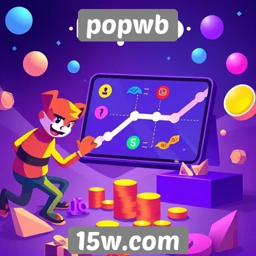 Estratégias de monetização no site de jogos Popwb